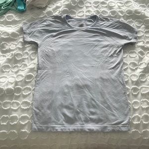 powder blue new athleta athletic top